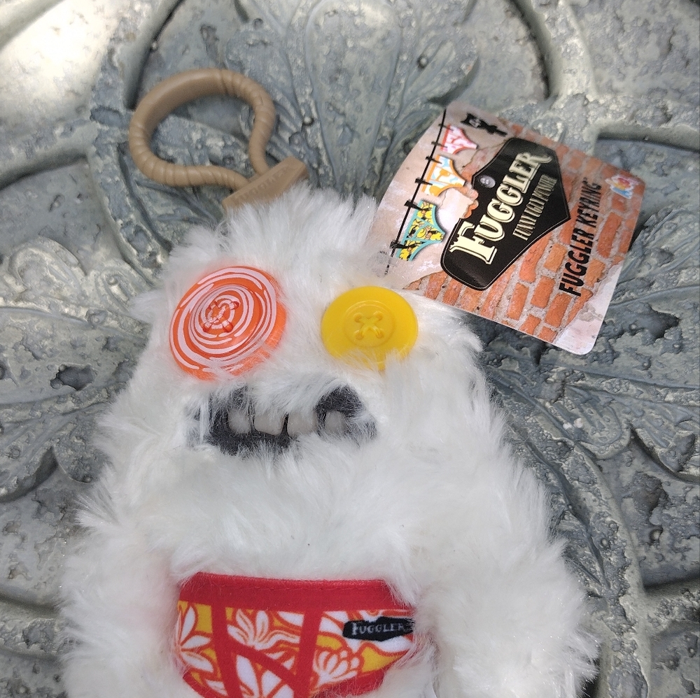 Fuggler Plush Purse Charm Keychain - Picture 3 of 5